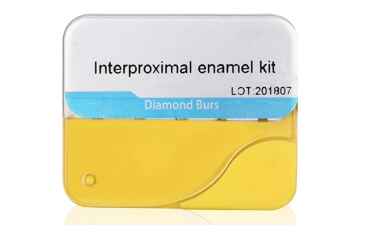 Dental Orthodontic Interproximal Enamel Diamond Burs Kit (IPR Burs Kit)